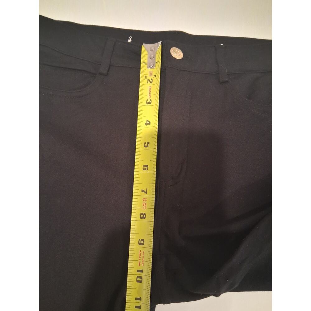 MICHAEL Michael Kors Women's Skinny Pants Black Size S 27" Inseam Mid-Rise Logo - Picture 6 of 10